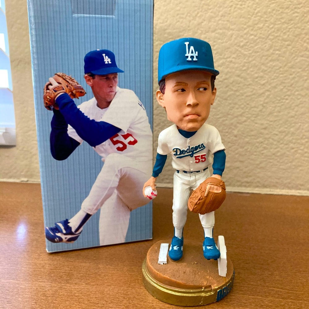 Official LOS ANGELES DODGERS 2012 OREL HERSHISER 50th Anniversary BOBBLEHEAD